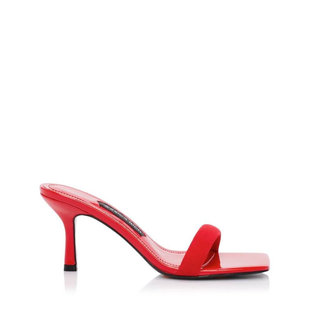 NEW JESSICA RICH women's veronika mule in red